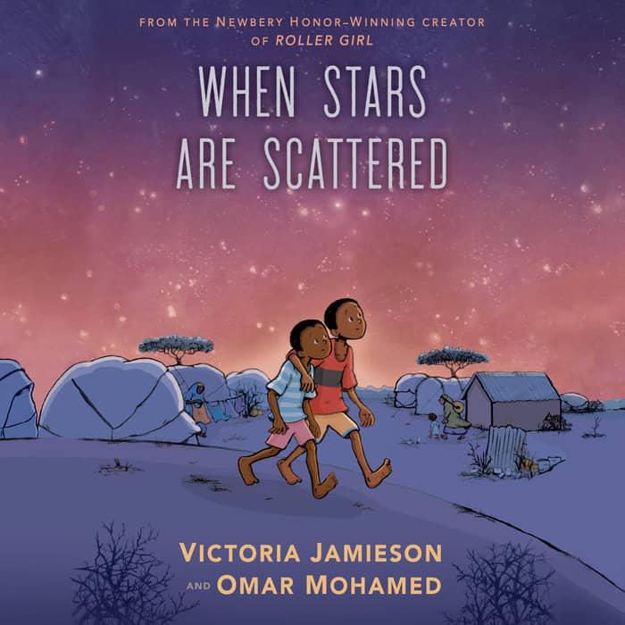 When Stars are Scattered audiobook cover