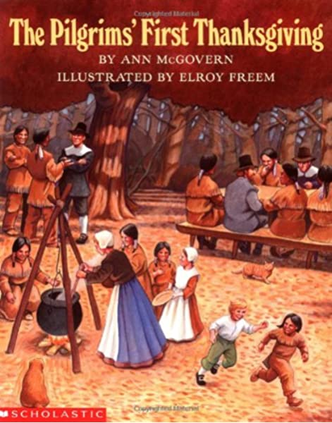 The Pilgrim's First Thanksgiving book cover